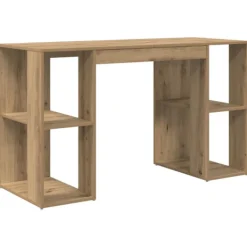 vidaXL Kontorsmöbler>Skrivbord Artisan Ek 130 x 50,5 x 75 cm Konstruerat trä