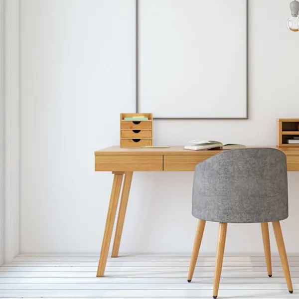 Northio Kontorsmöbler>Skrivbordsförvaring med bambu lådor