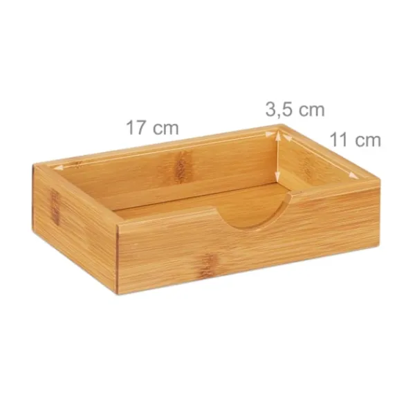 Northio Kontorsmöbler>Skrivbordsförvaring med bambu lådor