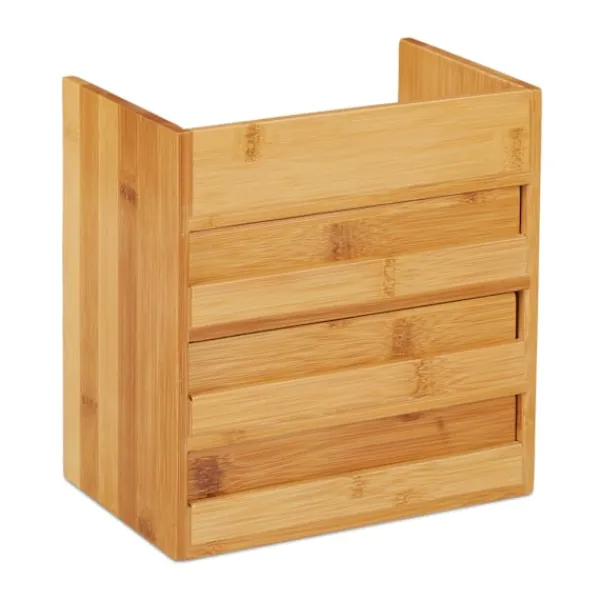 Northio Kontorsmöbler>Skrivbordsförvaring med bambu lådor