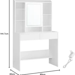 Vasagle Sminkbord><noscript><img width=