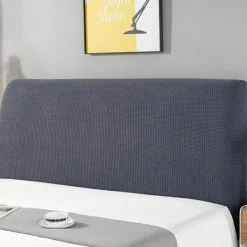 Sängar>Sänggavelöverdrag, stretchigt skydd för sänggavel, vadderat sänggavelöverdrag för sovrum 1,5 m