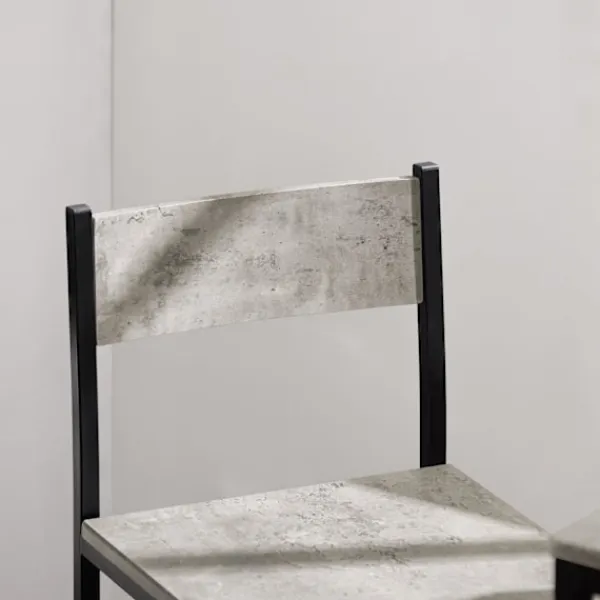 SoBuy Matgrupper>Matgrupp Barbord och 2 stolar Köksbord Matbord OGT03-HG