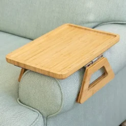 Småbord>Soffa Armstöd Clip Bricka Armstöd Bricka Bärbar Bord Soffbord Soffa Bricka För Cupcake Coff