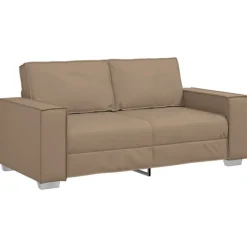 vidaXL Soffor>Soffa Cappuccino 180 x 78 x 84 cm tyg