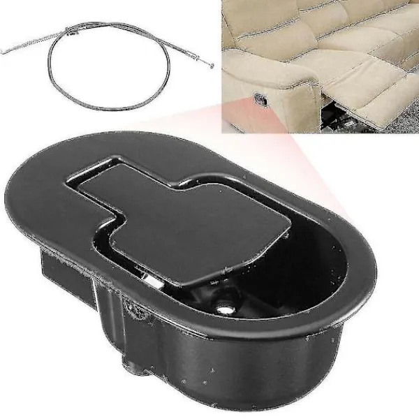 Soffor>Soffa Fåtöljhandtag med Utlösningsmekanism Kabel Grå