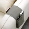 Soffor>Soffarmsstöd Organizer Förvaringsväska för Fjärrkontroll, Telefon, iPad, Penna - Kompatibel med Olika Märken grå