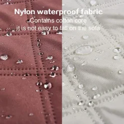 Soffor>Soffarmstöd Organizer med 5 Fickor - Hängande Förvaringsväska [BT] Coffee