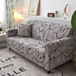 Soffor>Soffaöverdrag Set Soffa Skydd Vattentät Elastisk Dammskyddande Soffaöverdrag Kudde Soffa Matta Skydd 180-235cm