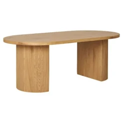 UB DESIGN Soffbord>Soffbord - - Boavista - Oval - Natur - 120x60 cm