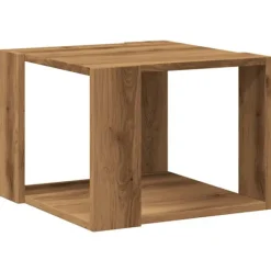 vidaXL Soffbord>Soffbord artisan ek 40x40x30 cm konstruerat trä
