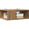vidaXL Soffbord>Soffbord artisan ek 90x67x33 cm konstruerat trä