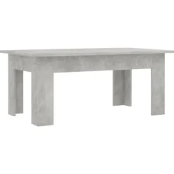 vidaXL Soffbord>Soffbord betonggrå 100x60x42 cm konstruerat trä