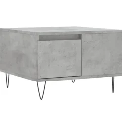 vidaXL Soffbord>Soffbord betonggrå 55x55x36,5 cm konstruerat trä