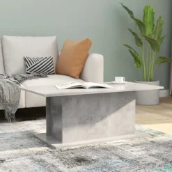 vidaXL Soffbord>Soffbord betonggrå 102x55,5x40 cm konstruerat trä
