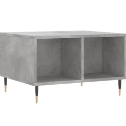 vidaXL Soffbord>Soffbord betonggrå 60x50x36,5 cm konstruerat trä