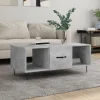 vidaXL Soffbord>Soffbord betonggrå 102x50x40 cm konstruerat trä