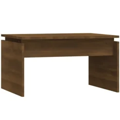 vidaXL Soffbord>Soffbord brun ek 68x50x38 cm konstruerat trä