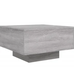 vidaXL Soffbord>Soffbord grå 55x55x31 cm konstruerat trä