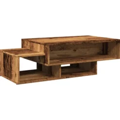 vidaXL Soffbord>Soffbord åldrat trä 105x55x32 cm konstruerat trä