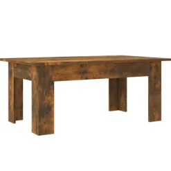 vidaXL Soffbord>Soffbord rökfärgad ek 100x60x42 cm konstruerat trä