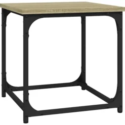 vidaXL Småbord>Soffbord Sonoma ek 40x40x40 cm konstruerat trä