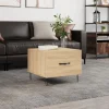 vidaXL Soffbord>Soffbord sonoma-ek 50x50x40 cm konstruerat trä