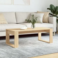 vidaXL Soffbord>Soffbord sonoma-ek 102x50x35 cm konstruerat trä