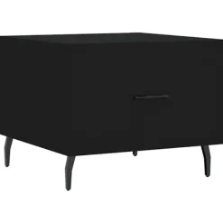 vidaXL Soffbord>Soffbord svart 50x50x40 cm konstruerat trä
