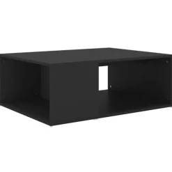 vidaXL Soffbord>Soffbord svart 90x67x33 cm konstruerat trä