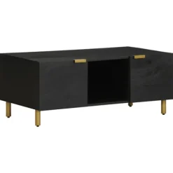 vidaXL Tv-Bänkar>Soffbord svart 100x54x40 cm konstruerat trä