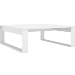 vidaXL Soffbord>Soffbord vit 100x100x35 cm konstruerat trä