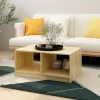 vidaXL Soffbord>Soffbord 75x50x33,5 cm massiv furu