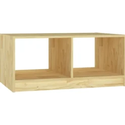 vidaXL Soffbord>Soffbord 75x50x33,5 cm massiv furu