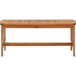 vidaXL Soffbord>Soffbord 102x50x43 cm massivt akaciaträ