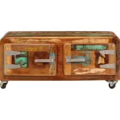 vidaXL Soffbord>Soffbord 85x55x40 cm massivt återvunnet trä