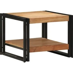 vidaXL Soffbord>Soffbord 50x50x38 cm massivt trä akacia