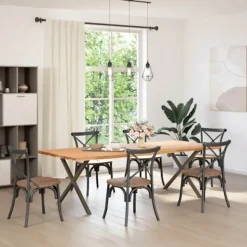 vidaXL Soffbord>Soffbordsben A-formade 2 st 70x(30-31) cm stål