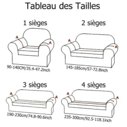 Generic Soffor>Sofföverdrag - 3-sits - HONTTOR - Slitstarkt - Hög elasticitet - Storlek L - Beige