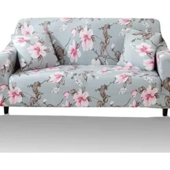 Soffor>Sofföverdrag, elastiskt stretchöverdrag för soffa, för 1-sits. L-formad hörnsoffa kräver två