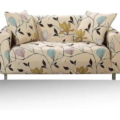 Soffor>Sofföverdrag, elastiskt stretchöverdrag för soffa, för 1-sits. L-formad hörnsoffa kräver två