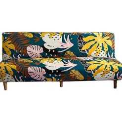 Soffor>Sofföverdrag utan armstöd stretch 2-sits sofföverdrag hopfällbart