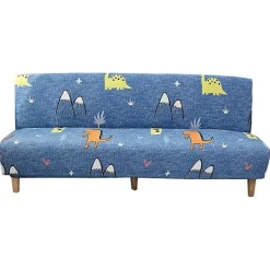 Soffor>Sofföverdrag utan armstöd Stretch sofföverdrag 2-sits 3-sits utan armstöd bäddsoffa