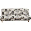 Soffor>Sofföverdrag utan armstöd, stretchigt armlöst soffskydd, 3-sits sofföverdrag