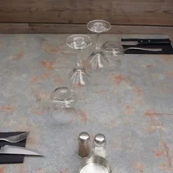 Matbord>Ståbord 60 x 60 cm - rostgrå Rom modell