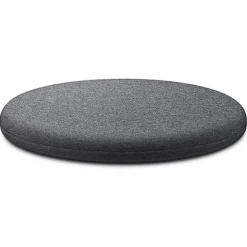 Sittpuffar>Stolsdyna, Rund Sittdyna i Memory Foam Ryggstöd Dyna För Stol db ljusgrå L L