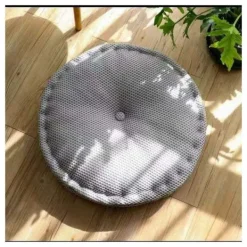 Sittpuffar>Stolsdynor, Sittdynor för Hemmakontor Trädgård Kök och Vardagsrumsdekoration 40cm (Ljusgrå)