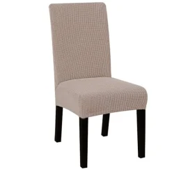 Xuigort Stolar>Stolskydd för matsal, 4-pack, khaki