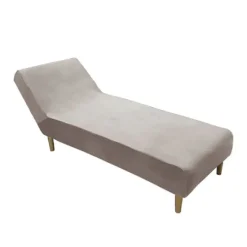 Fåtöljer>Stolskydd Schäslong Silver Fox Sammet Ärmlös Soffskydd Stretch Allomfattande Inomhus