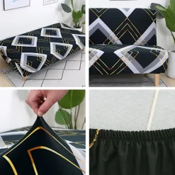 Soffor>Stretch Armless Sofa Cover, Universal Armless Sofa Cover All Cove